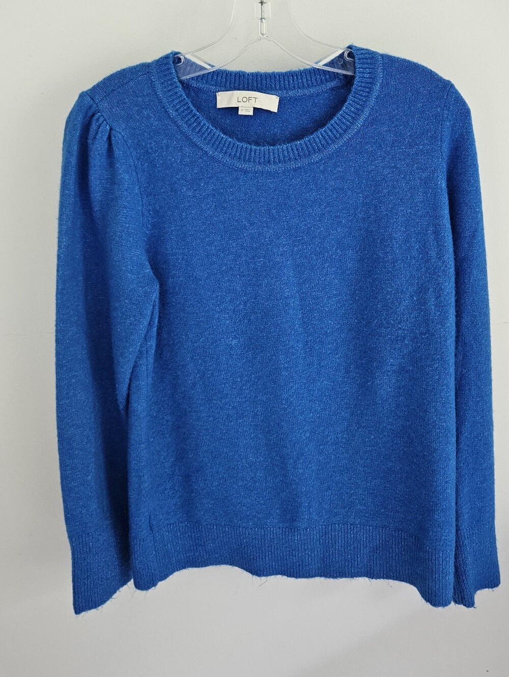 Loft Crewneck Royal Blue Sweater Medium